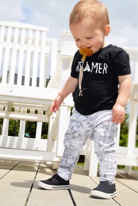 my little boy can stand up all by himself. I'm so proud.