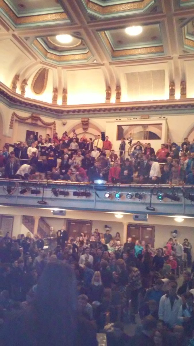 Region3BPAOhio's tweet photo. Our view from the stage -Awesome awards program today! Way to go #BPARegion3. https://t.co/BXAfTSqLLA