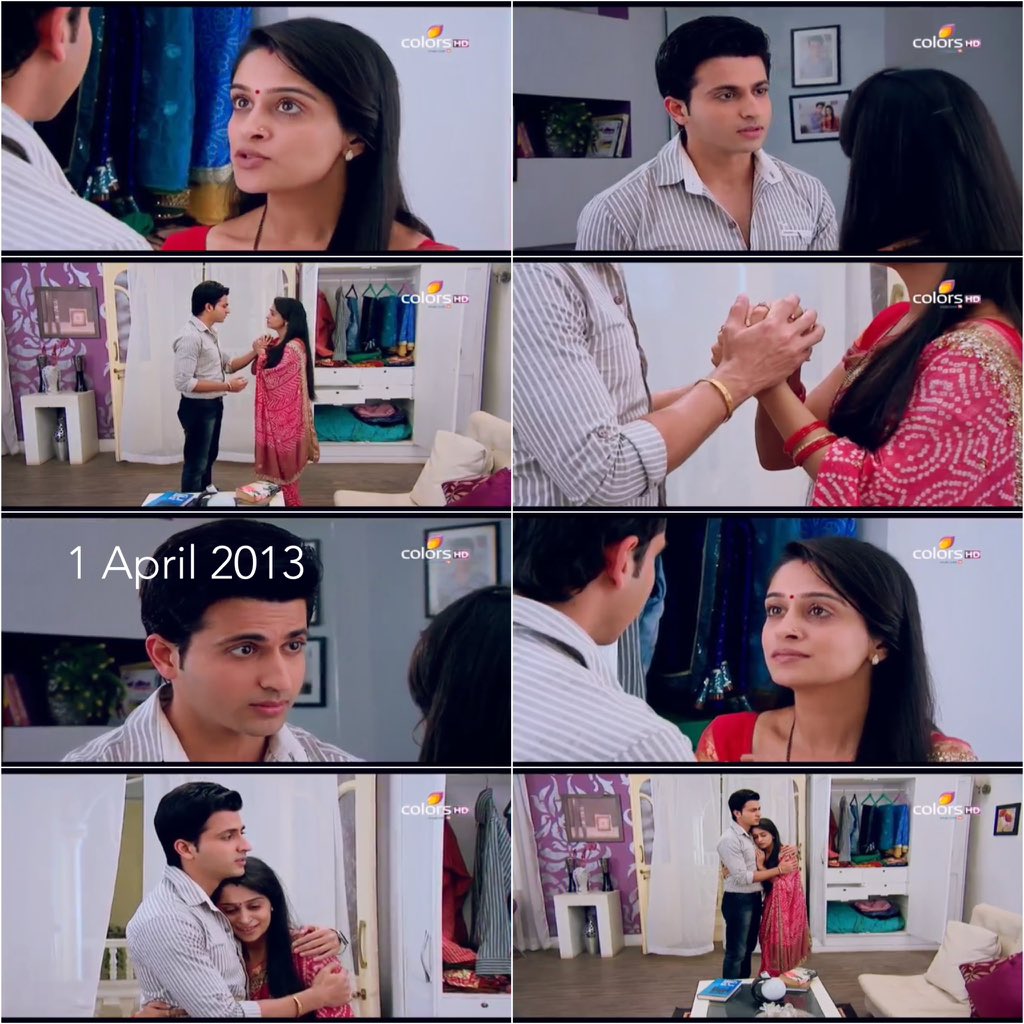 PremarFan's tweet photo. #Prem #Simar #Premar 1st April 2013 #ColorsPleaseReunitePremar #WeWantPremarScenes #WeWantPremarMarriage https://t.co/lsMuDY9RUq