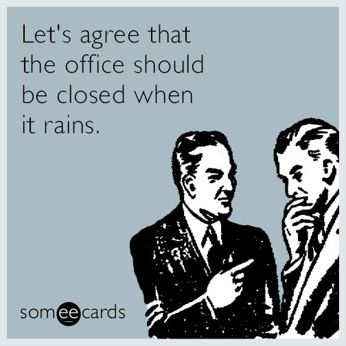 Z1035Toronto's tweet photo. .@AmandaLogan: The GTA is currently under a rainfall warning. 30mm expected - high of 14 (!!!!) tomorrow! https://t.co/8CvDdy84oK