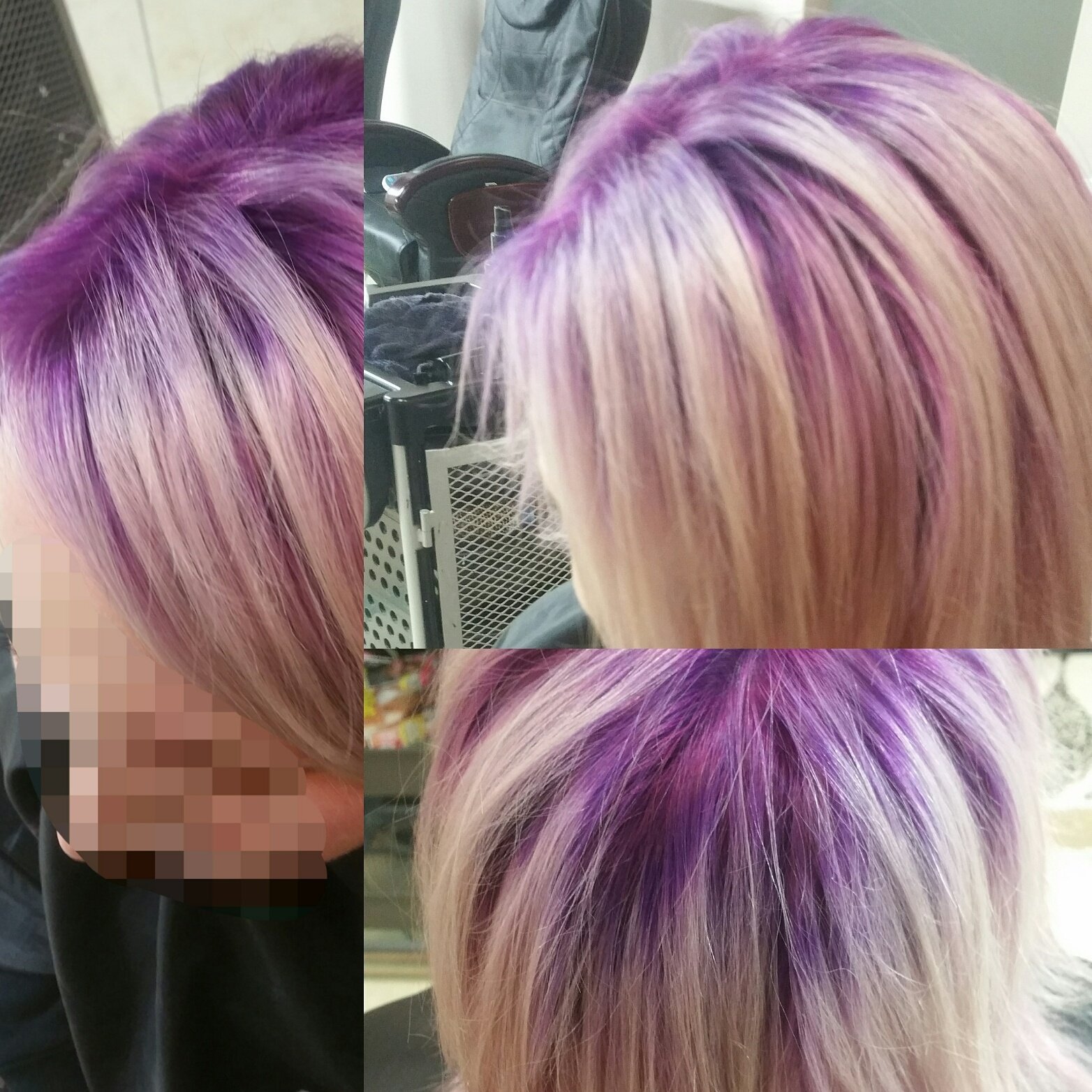 Nikki's Modern Hair on Twitter: "#purple to #blonde 💜#blondehair  #shorthair #purplehair #yeghair #yeghairstylist #nikkismodernhair  #haircolor #joico https://t.co/v5EN1F0iY0" / Twitter