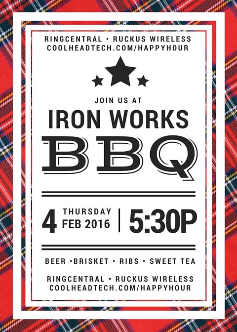 coolheadtech's tweet photo. Looking forward to BBQ with @RingCentral and @ruckuswireless at #TCEA16  #AppsAdmins https://t.co/mDQqRzK7Za #2788 https://t.co/FsAXoryyeK