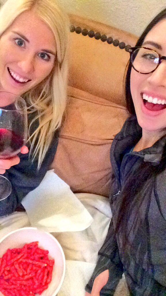 KattWheeler's tweet photo. Such a fun weekend acting like we are still in #college. @kristamack1 #grateful #friendsforever #sheisengaged https://t.co/ub4DSHtoID