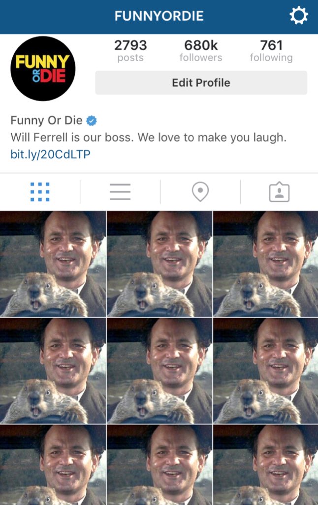 funnyordie's tweet photo. Head over to our Instagram for some great comments on a polarizing #GroundhogDay bit!

https://t.co/YtTSy8EWJl https://t.co/wuiz28yRhy