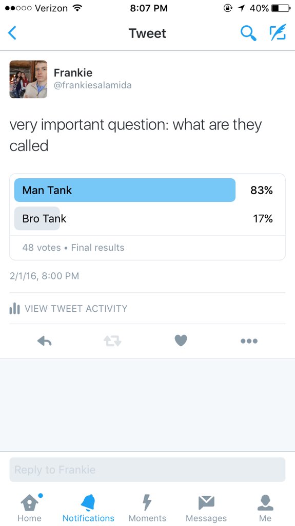 frankiesalamida's tweet photo. The difference between Michigan and New York #mantanks https://t.co/1lKbbOF35J