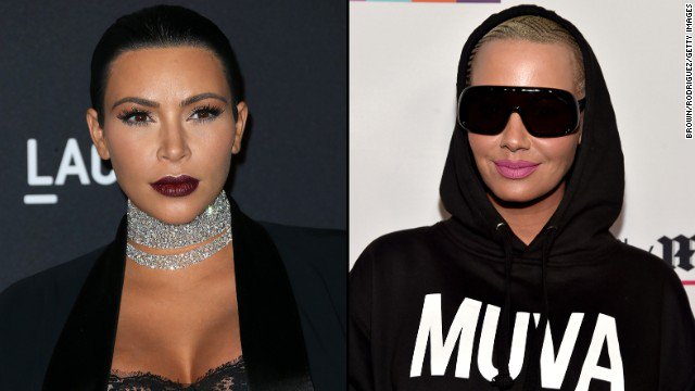 BerlandGroup's tweet image. #KimKardashian and #DaRealAmberRose's selfie appears to have ended their feud cnn.it/1TBT8VS