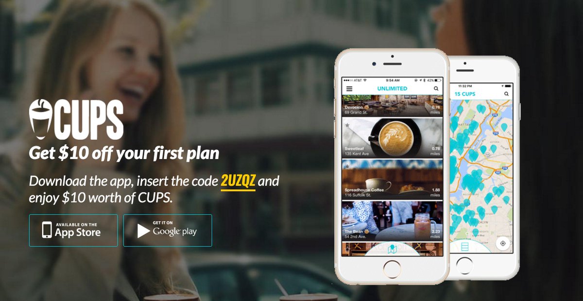 lizbrownsays's tweet photo. Like #coffee? Get the #CUPSapp, insert the code 2UZQZ and enjoy $10 worth of CUPS! https://t.co/Hpo3VygG6l #freebie https://t.co/CENSWRCi7i