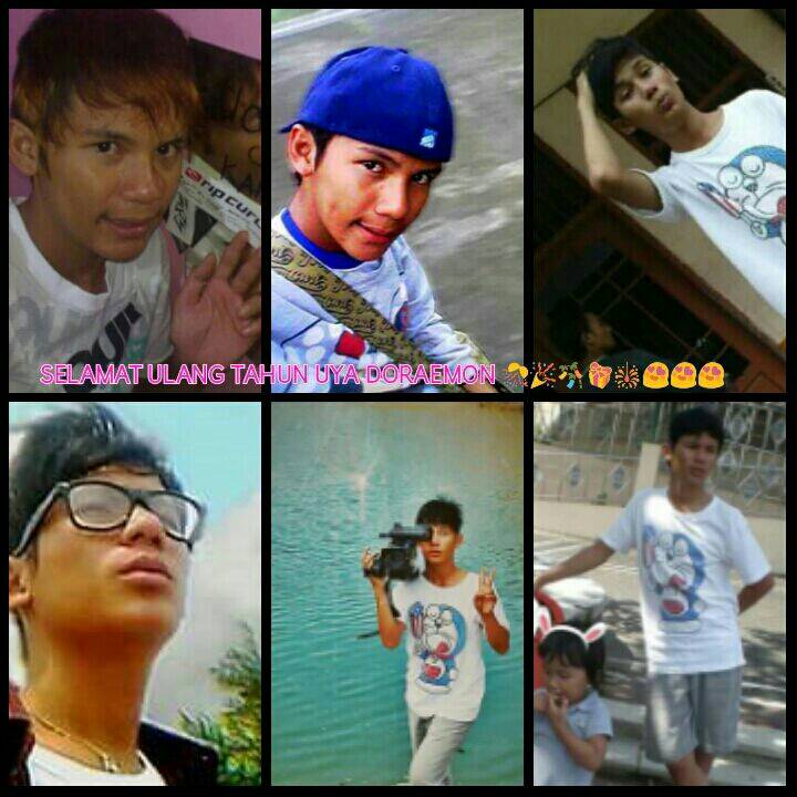 RickyNrynt's tweet photo. Selamat ulang tahun surya doraemon . Pinjam rambutnya kawa lah wkwkwk https://t.co/FsEa0vv5we
