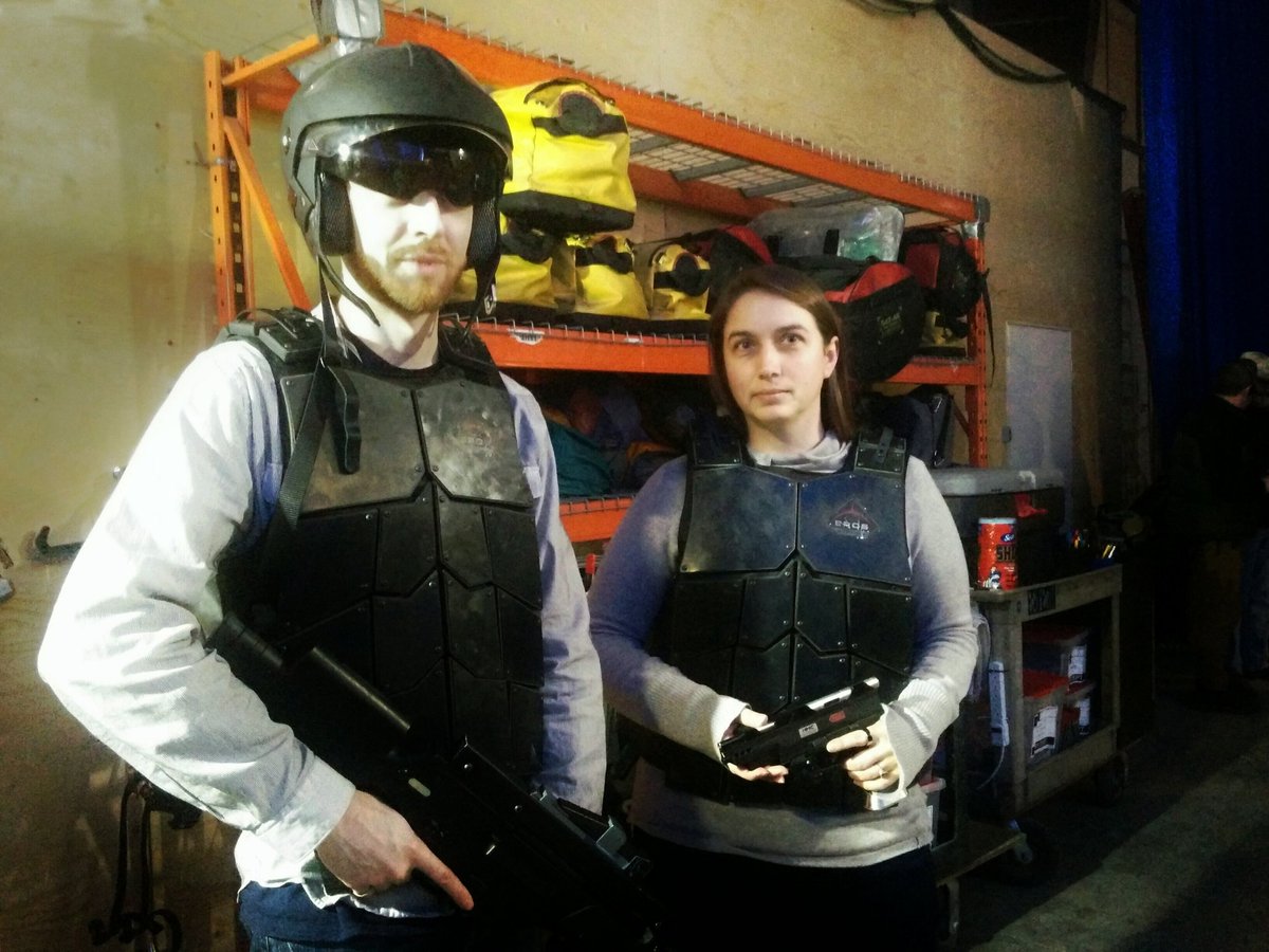 benjaminwcook's tweet image. Fitting that @doorisajar , one of the original RPG players, is officially the first #TheExpanse cosplayer. #TeamCPM