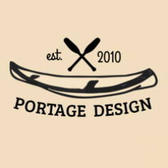 PortageDesign's tweet photo. New #logo, in keeping with our namesake, a classic canoe simply drawn and our circa, celebrating over 5-years now! https://t.co/VfmZ9KrmzL