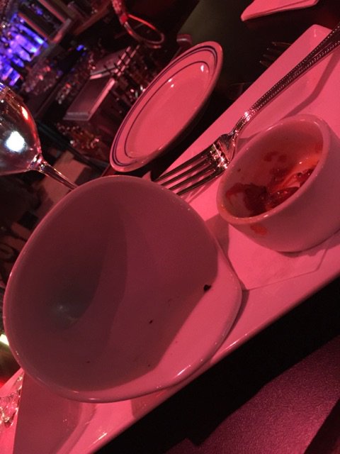 ReneeRelf's tweet photo. Swamp Cuisine  : Before I could take a photo the #porkbelly was history #Bayhouse   via @pikmobile https://t.co/HHSxqOIa9p