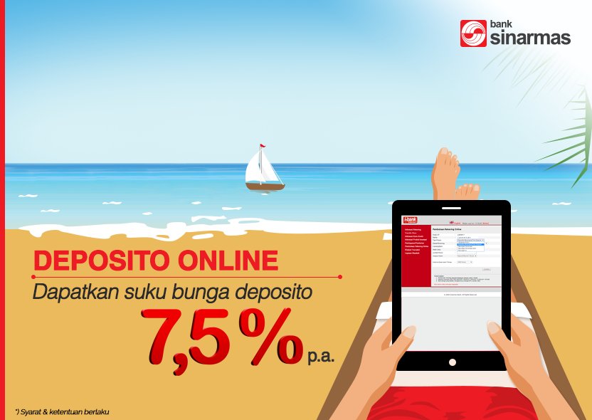DB_Sinarmas's tweet photo. Buka deposito via internet banking sekarang!, dapatkan special rate 7.5%. Info https://t.co/xrhJnIyxga #DiBiPromo https://t.co/kiMVW9T2CX