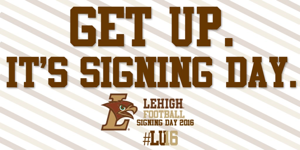 Lehigh Football Signing Day 2016