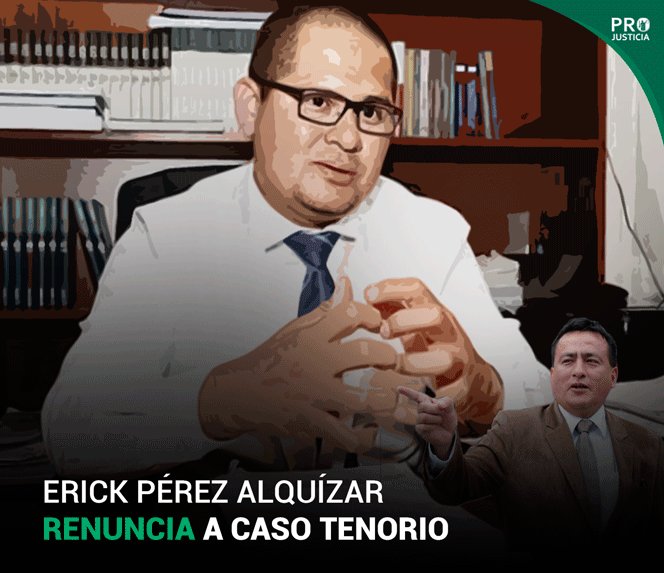 JusticiaPro's tweet photo. ERICK PÉREZ ALQUIZAR RENUNCIA A CASO TENORIO
https://t.co/yyTxBu2DEm https://t.co/y2XdNY24nM