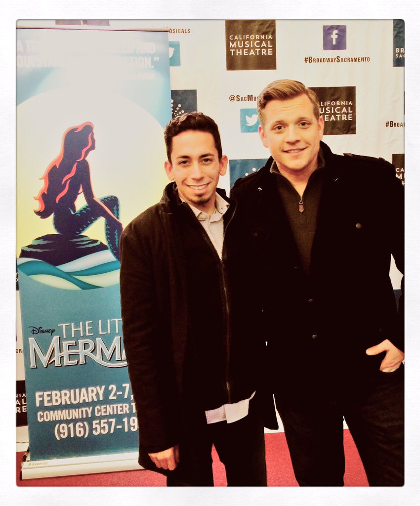 KoryOnTheRadio's tweet photo. Greetings from opening night of The Little Mermaid at @SacMusicals! #BroadwaySacramento #SacMermaid https://t.co/FP9ZzmSr1Y