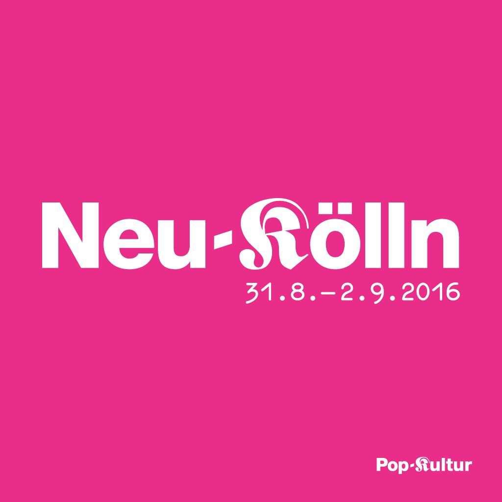 popkulturberlin's tweet photo. We are back! 2016 Pop-Kultur takes place in Berlin-Neukölln from 8/31 to 9/2! #aNEUbeginning
https://t.co/e1qIvxTPo3 https://t.co/sKuAF2hBzf