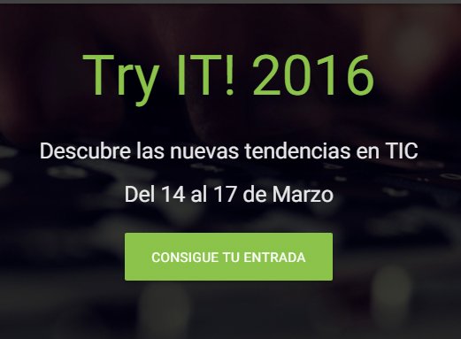 informaticaupm's tweet photo. Luego no me digáis que no os aviso con tiempo. #tryit16 @daetsiinf https://t.co/X9ejj6wvcK