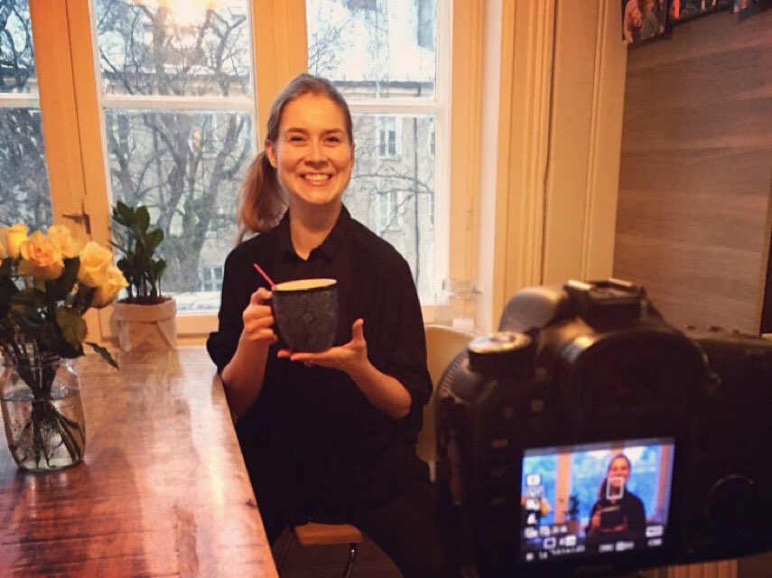 God dag from the Spindrift marketing team at work #filming #theatre #touring #EvropaUngaFolksins