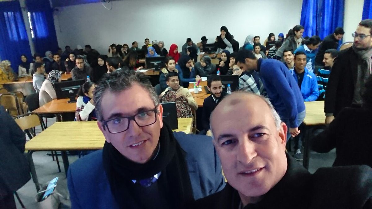heudaguessous's tweet photo. et c'est parti. #cjd #maroc anime une #BusinessGame à FST #mohammedia https://t.co/TqLvO2k0jH