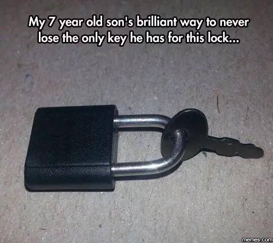 YouTelegraph's tweet image. #FunnyPost #LockKey #HowSmart #Lmao #BrilliantWay