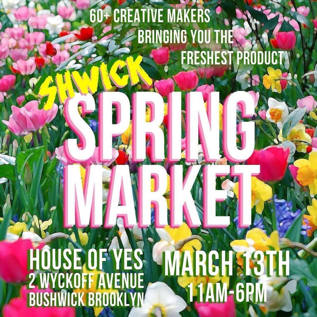 shwickshwick's tweet photo. 🌺🌷🌼🌺🌷🌼🌺🌷🌼🌺 The application is live for the #ShwickSpringMarket.
If you don't know, now you know.
@taprootorganics… https://t.co/n1flbtEeqP