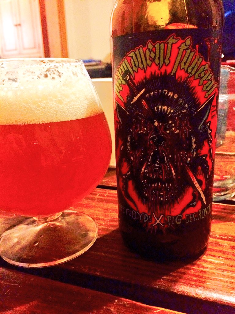 CraftBeertender's tweet photo. Thanks @craftbeermd for this @threefloyds &amp; @PigDestroyer Permanent Funeral! Still tasty stuff #beerporn https://t.co/GH9sVtjrZj