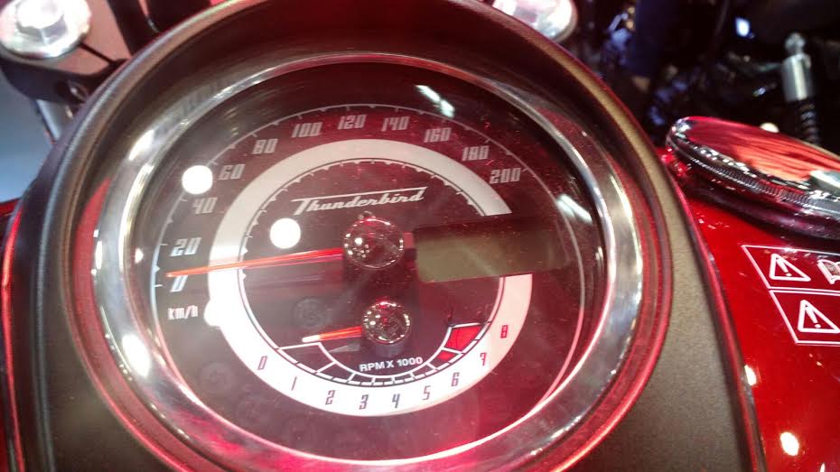 EconomicTimes's tweet photo. Get a closer look at the #ThunderbirdLT at the #AutoExpo2016 https://t.co/j2Es8hKPVN https://t.co/xo24vUcfdm
