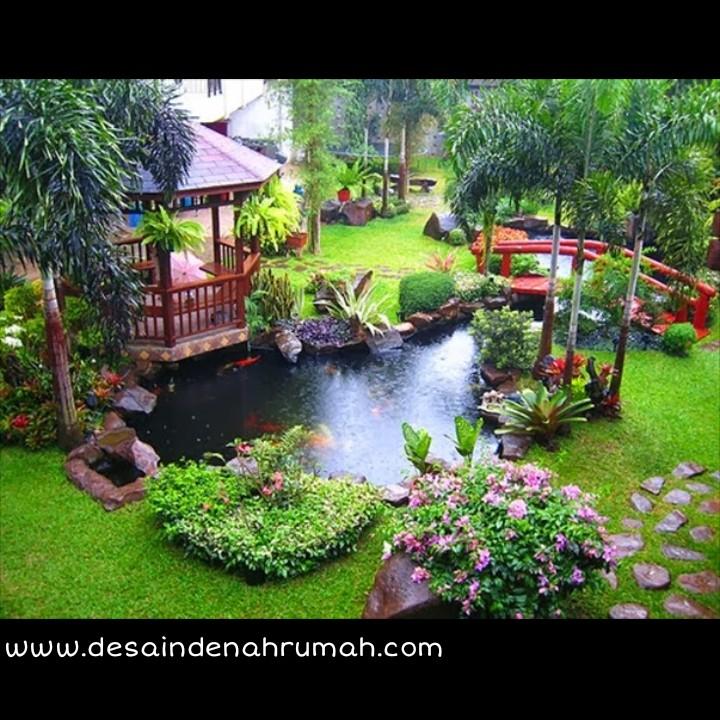 Pengen punya taman yg ada gazebo dan kolam ikan koi #gardenmagic @mitamiranti_ @Inokari_