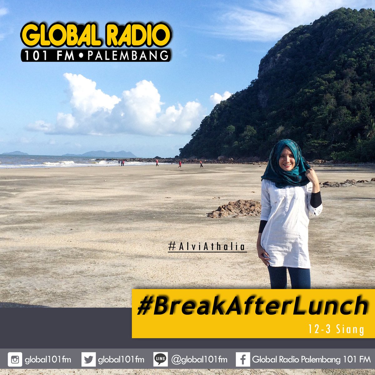 Global Radio 101 FM Palembang tweet media