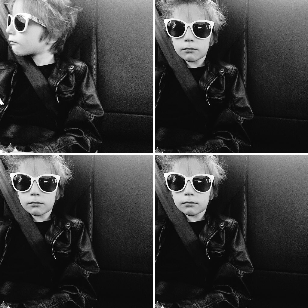 Glamhive's tweet photo. This little man can pull off #style and #glam. Get with it people. Learn from Max he's with us #selfidence https://t.co/7qmpRPJe3O