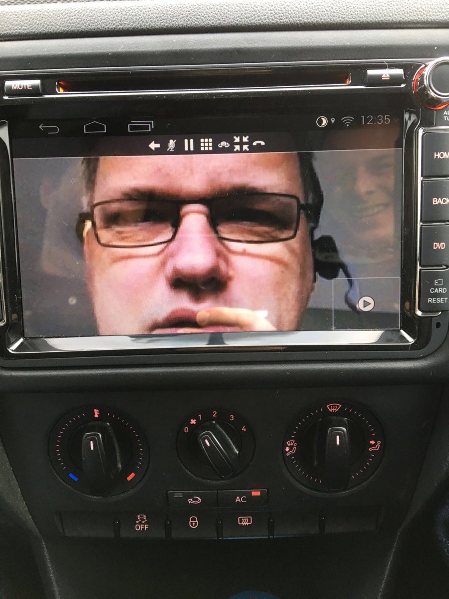 callinone's tweet photo. Why not have a video call with @sankop25  in the car with MiCollab installed by @Source2Cloud ? @Mitel_NL @Mitel https://t.co/vffeoE2DBV