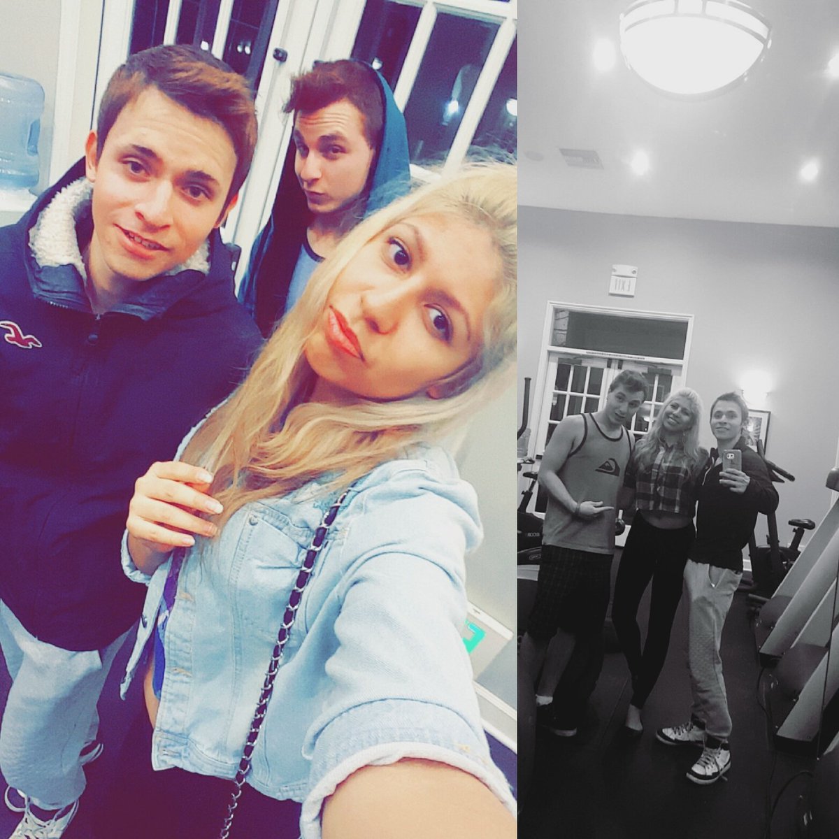 shaelynavalon's tweet photo. Great ab and leg workout today with these guys! Getting fit for #fashionweek2015 auditions 👌 https://t.co/z73gzhbXTM