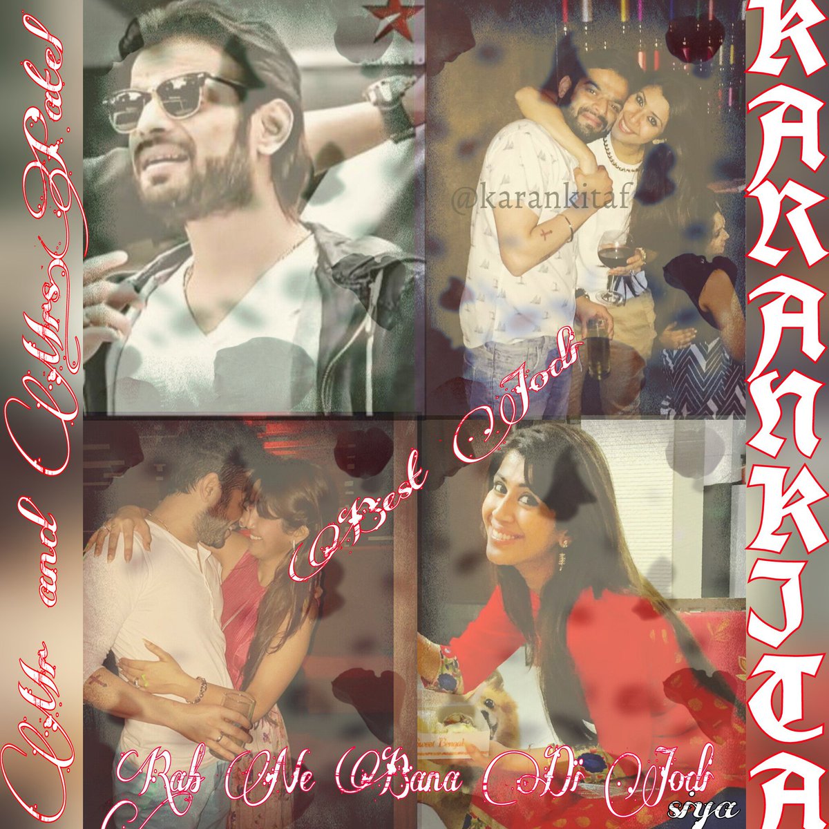 Qudsiyashivkar's tweet photo. #Happy9MonthsOfWedding #LoveBirds #3mayTo3Feb #BestOffScreenCouple #KarAnkita😍😍😍😍😍  @TheKaranPatel @AnkzBhargava https://t.co/YvEflPk85k