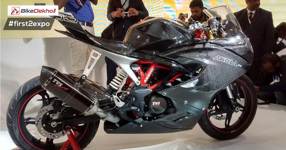 TVS #Akula 310 Revealed: Fully-faired 