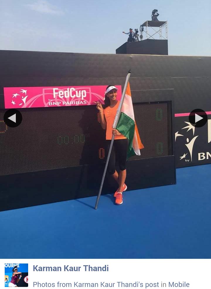 karmankaur_fc's tweet photo. Karman is playing Fed cup next 💪 #cmonkarman #cmonindia #bleedblue https://t.co/o2mHz5CiJH