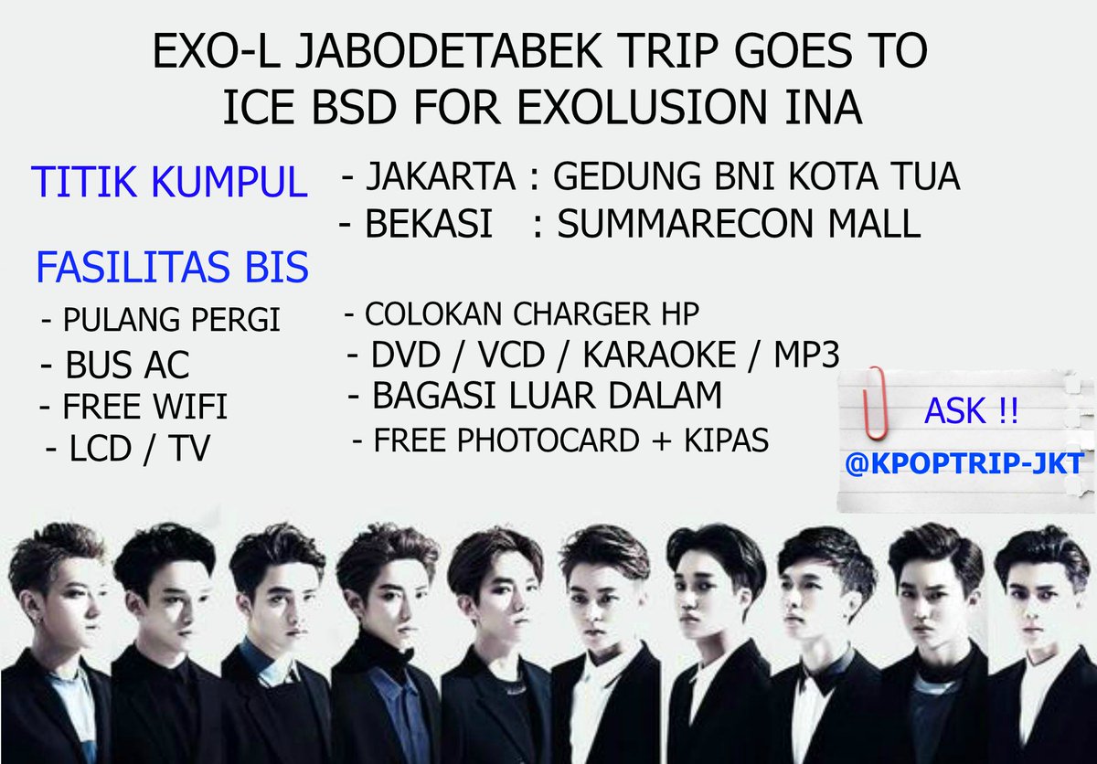 kpoptrip_jkt's tweet photo. [#TRIPEXOLUSIONINA] Special Free Gift dari kita -> Kipas EXO + Photocard #EXOLUXIONINA #EXOLUXION https://t.co/Db7zEO3fw9