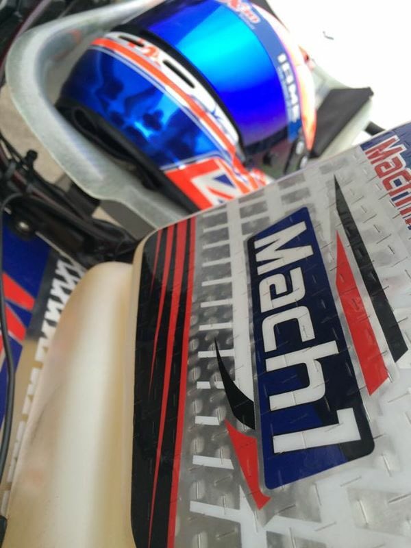 daveshep55's tweet photo. Racing @kartpfi with @mlcmotorsport and @Appleby77 😜! Gonna be good! #mach1 #changingtimes https://t.co/hkeDxbOLhH