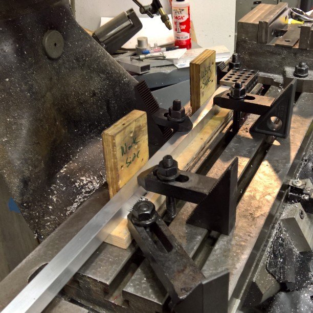 BasiAngulo's tweet photo. Sometimes you just need more clamps... https://t.co/9ybWbkwbMv https://t.co/DreSctZhsg