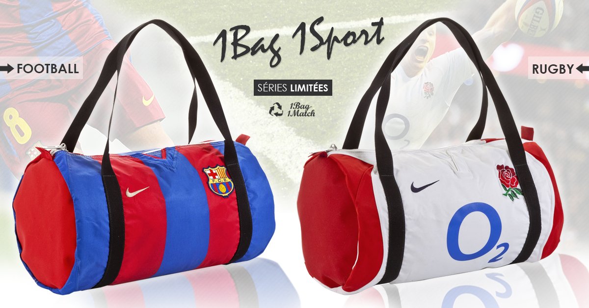 1bag1match's tweet photo. Vous êtes plutôt foot ou plutôt rugby ? La nouvelle collection est en ligne https://t.co/CgXHXZuvXV #QDJ #1Bag1Match https://t.co/MJsSphEGVu