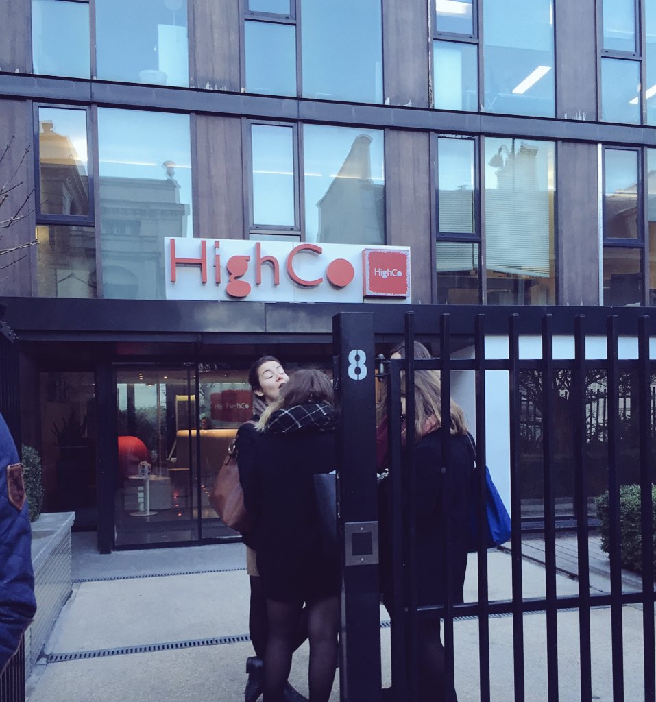 ChaireBCW's tweet photo. Ce matin c'est la visite @HighCoGroup ! #PEXCBC @kedgebsBDX #Paris #Digital https://t.co/vi1pOkzvCx
