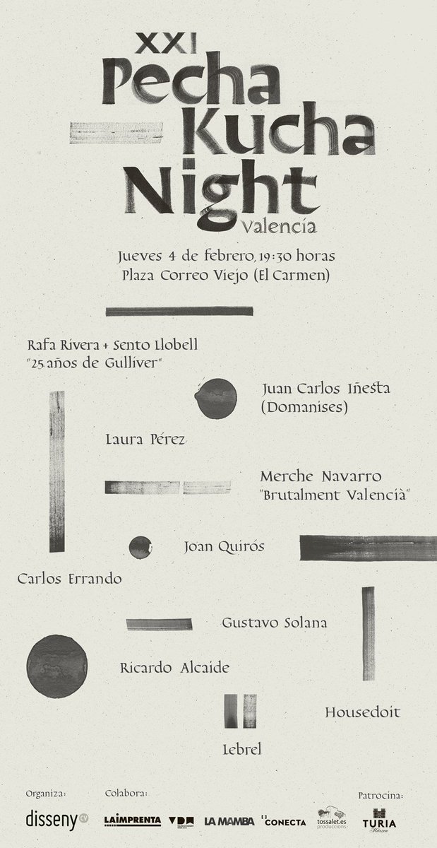 xavicalvo's tweet photo. Mañana jueves hay @pechakucha_VAL y el gran @joanquiros se ha currado a mano este cartelazo. 
#PKNW2016 #VDW2016 https://t.co/sj5uUvdVL5