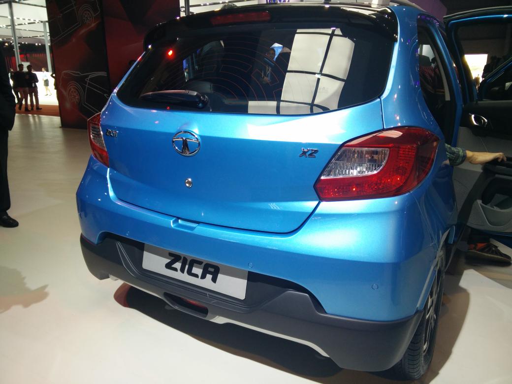 carmatchapp's tweet photo. #Tata showcases Zica with dual tone exterior colours, all black interiors @ZicaTataMotors https://t.co/uoYvyjnRzn