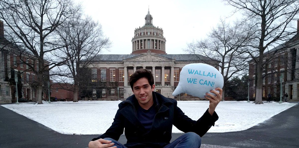 petit coucou de New York, de la University of Rochester de notre Ambassadeur Anis Kallel
