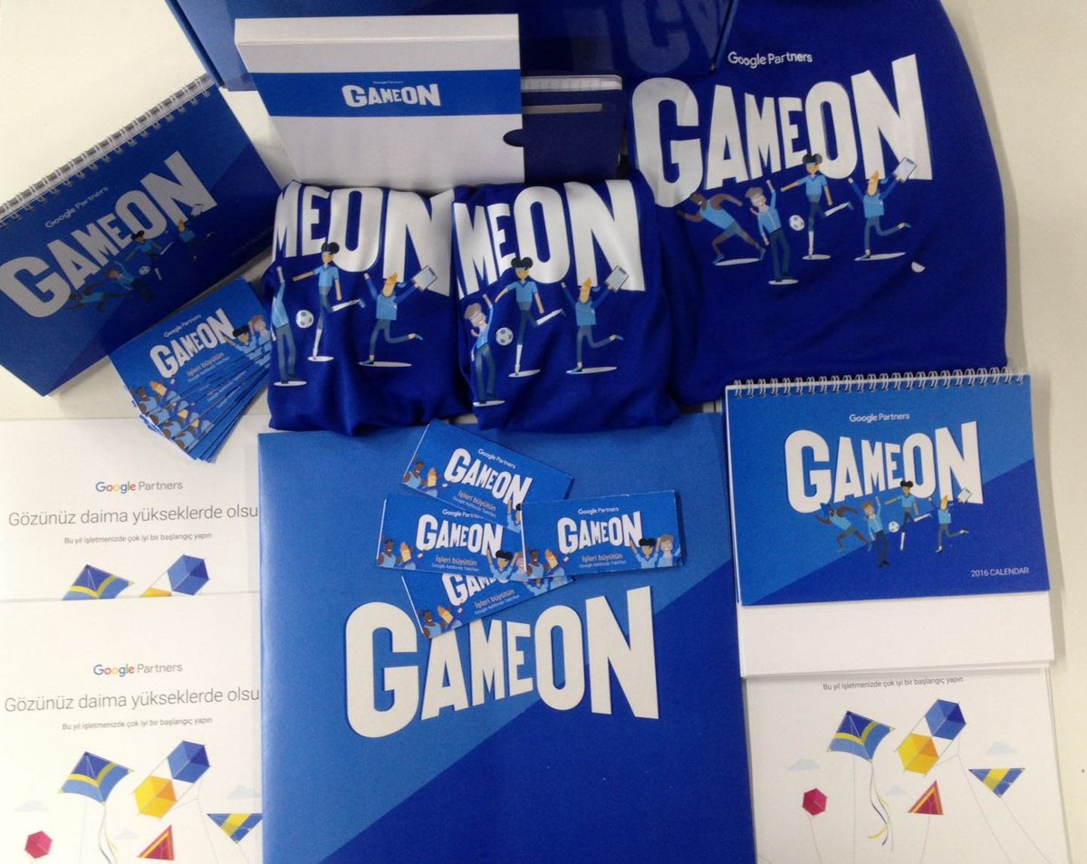 Hediyeler için teşekkürler #googlepartners ekibi
#googleadwords #vizyonmedya