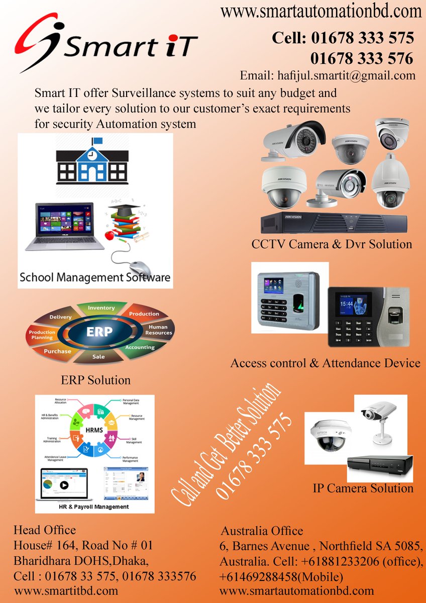 HafijulIt's tweet image. school management software and attendance system
smartautomationbd.com