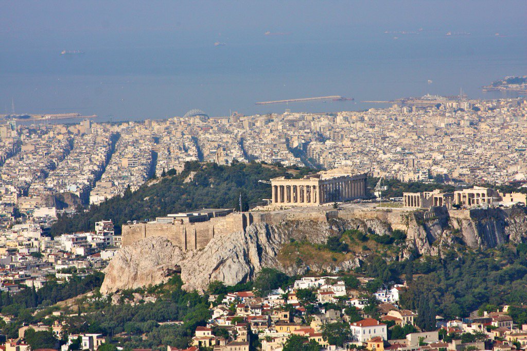 GreeceWe's tweet photo. ΚΑΛΗΜΕΡΑ ΑΠΟ ΤΗΝ ΗΛΙΟΛΟΥΣΤΗ ΑΘΗΝΑ #athens #goodmorning #akropoli #welovegreece #sun #Morning #ακροπολη https://t.co/ZngdA6HWIa