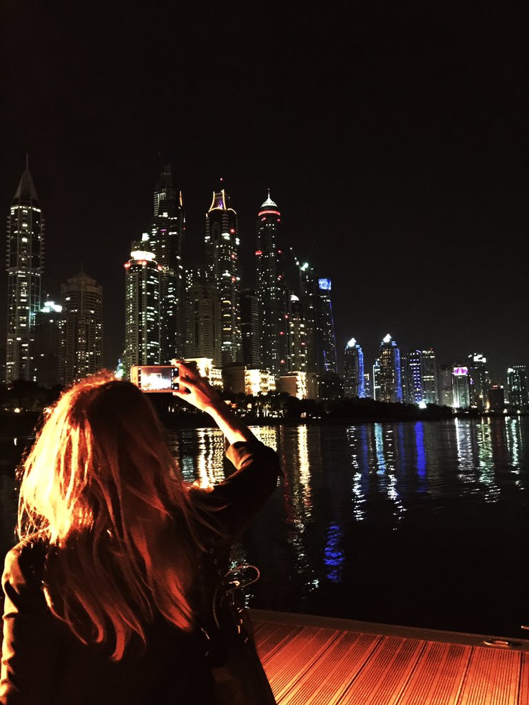 nohawbashir's tweet photo. @tinalgleason so happy to see you on my timeline :) hello from the other side #seewhatididthere #MyDubai https://t.co/skMU1NvQ7i