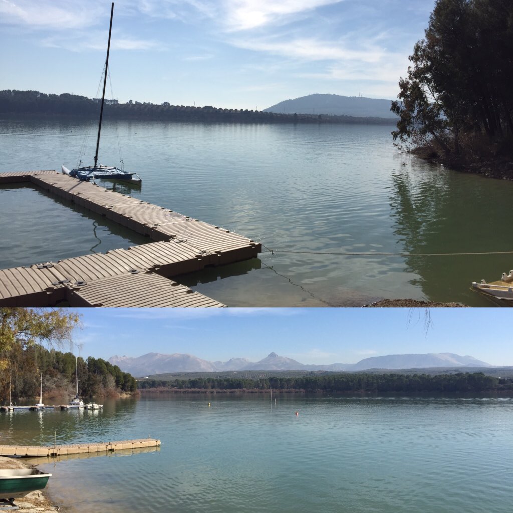 MCooperPodium's tweet photo. Precioso pantano el de Granada. Un gusto entrenar con estas condiciones. 
#EmbalseDeCubillas https://t.co/4TEkE1Xu8B