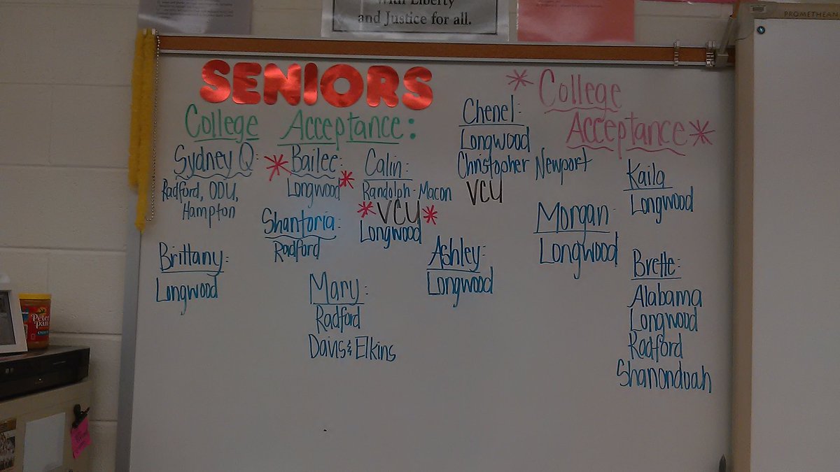 Varina_KeyClub's tweet image. Congrats to our seniors! Keep up the too work 🙋