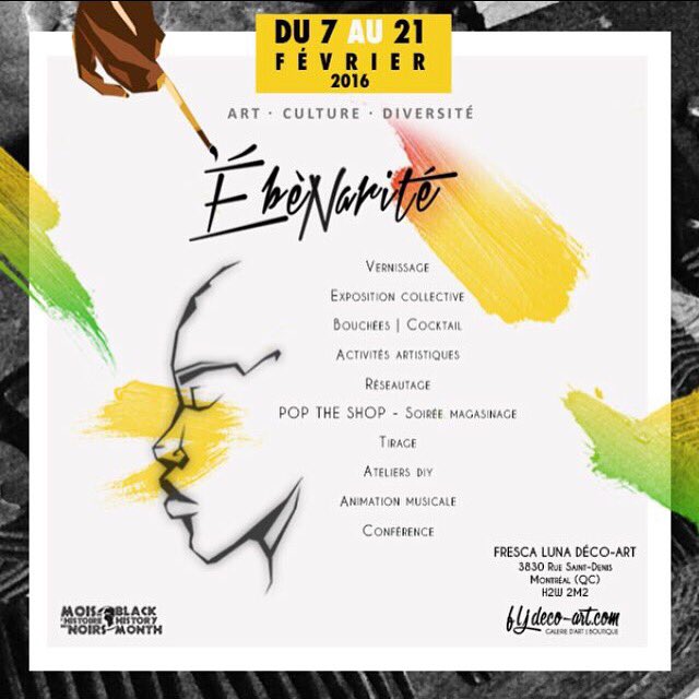 fljdecoart's tweet photo. Plus que quelques jours avant la 1ère édition de #Ébènarité2k16 #FLDA https://t.co/5ueD2CfO6l
